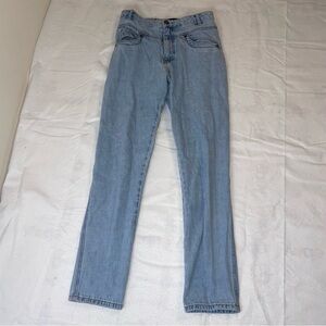 Urban Outfitters BDG Mom Layered High Rise 100% Cotton Light Wash 25 Jeans